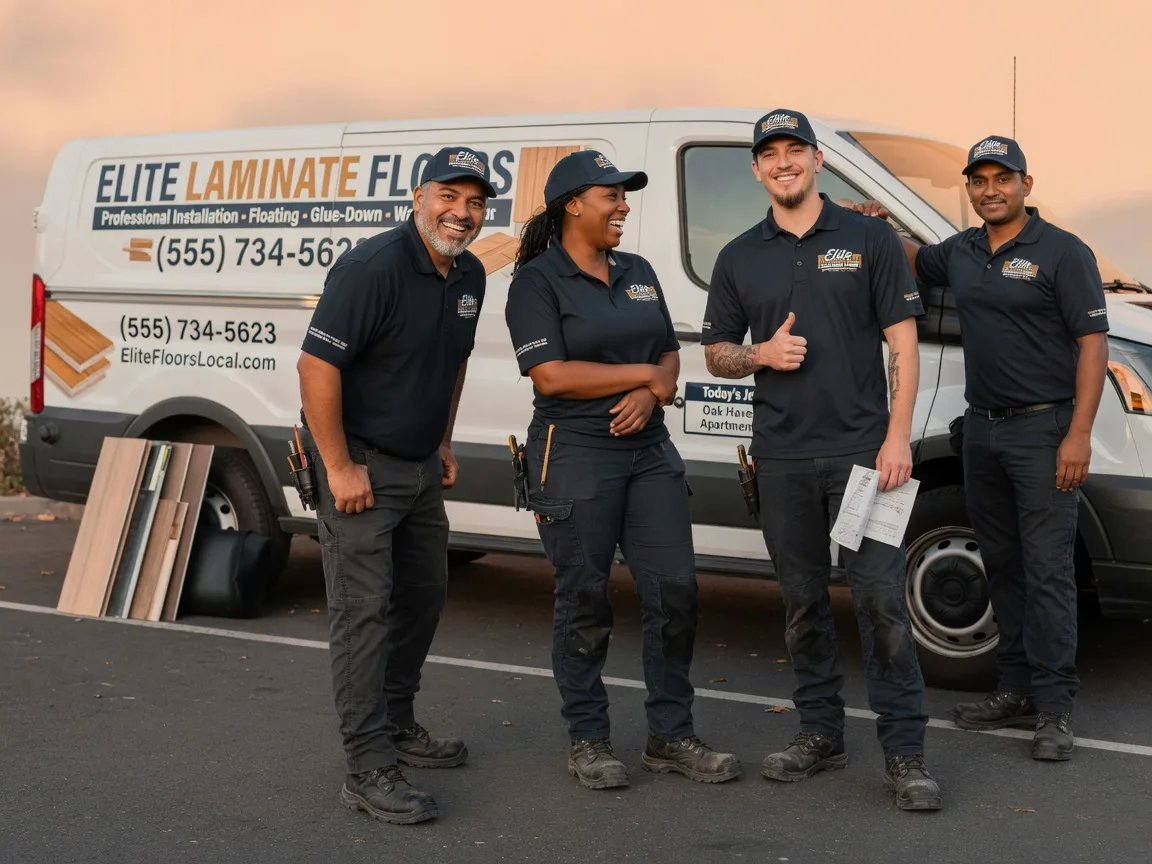 Laminate flooring installation company in Hughes, AR